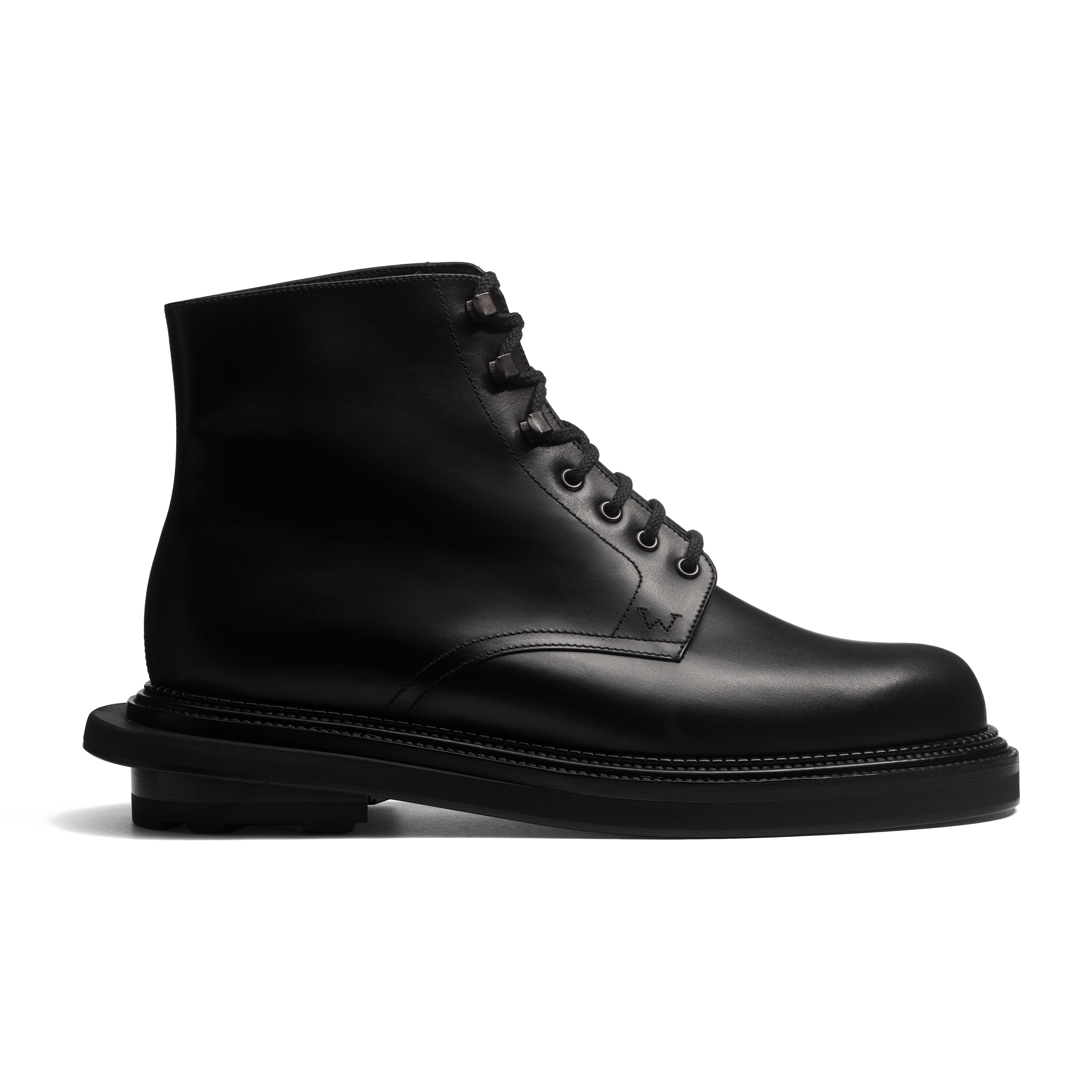 Black Calfskin Worker Boot J.M. Weston x sacai Black Calfskin Worker Boot J.M. Weston x sacai