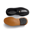 Mocassin J.M. Weston x sacai [cuir veau souple noir]