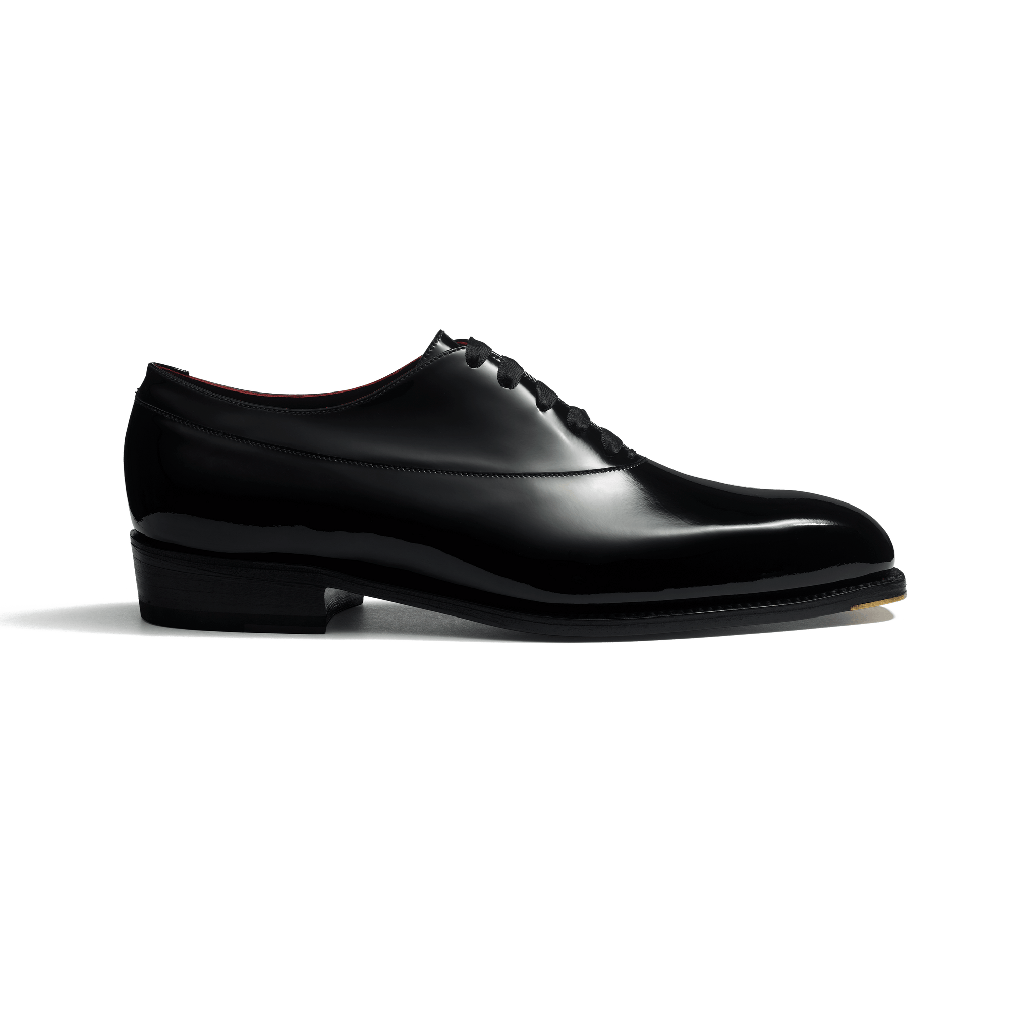 Asymetrical Oxford J.M. Weston x Opéra de Paris [Men Black patent calfskin]