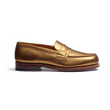 Mocassin 180 [femme cuir veau foulonné or]