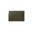 Double You Card Holder [Green fulled calfskin]
