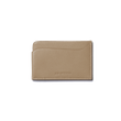 Double You Card Holder [Beige fulled calfskin]
