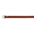 Elastic Belt [Camel braid & camel calf leather]