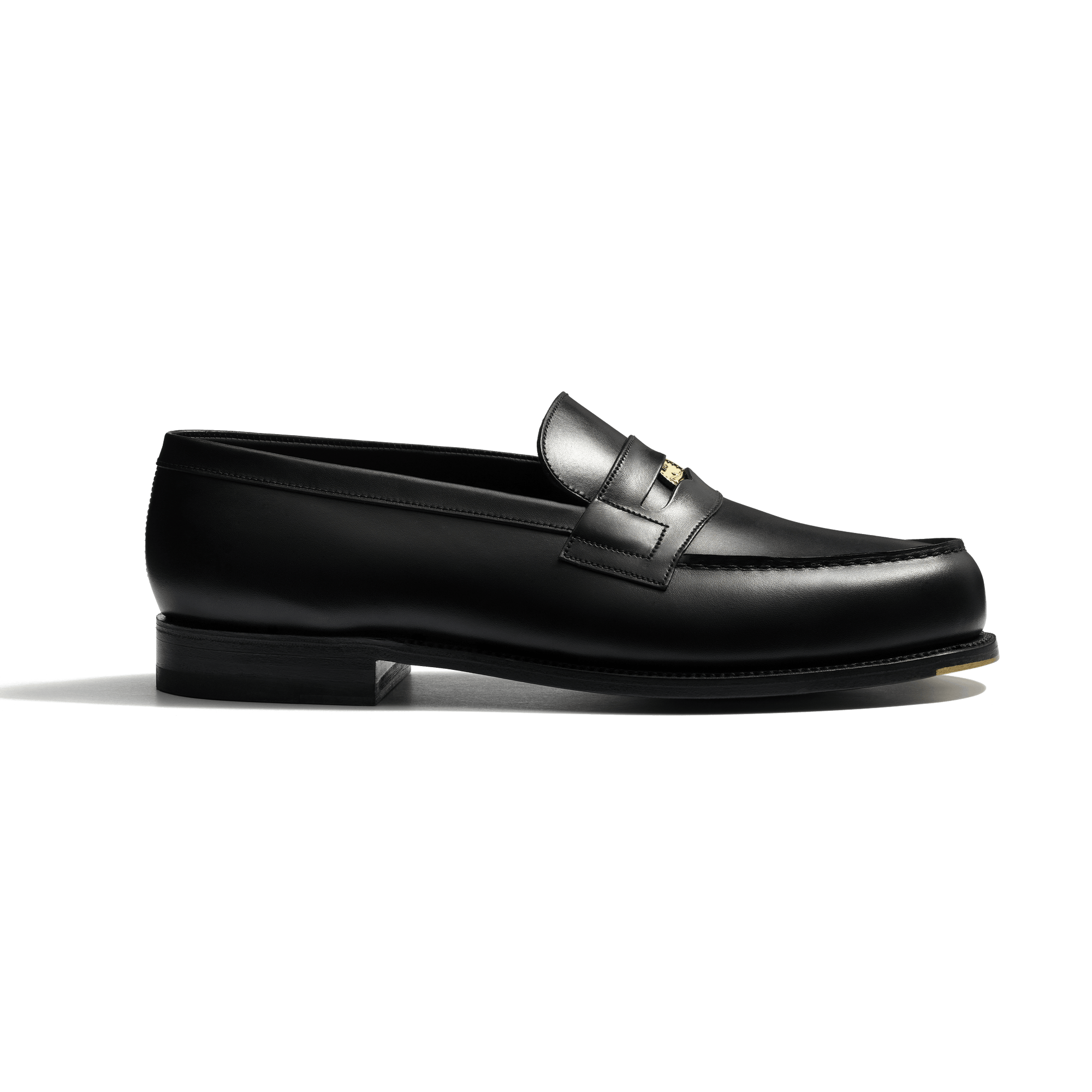 180 Loafer Anniversary Edition [Men Black boxcalf with a glass-ball finish]