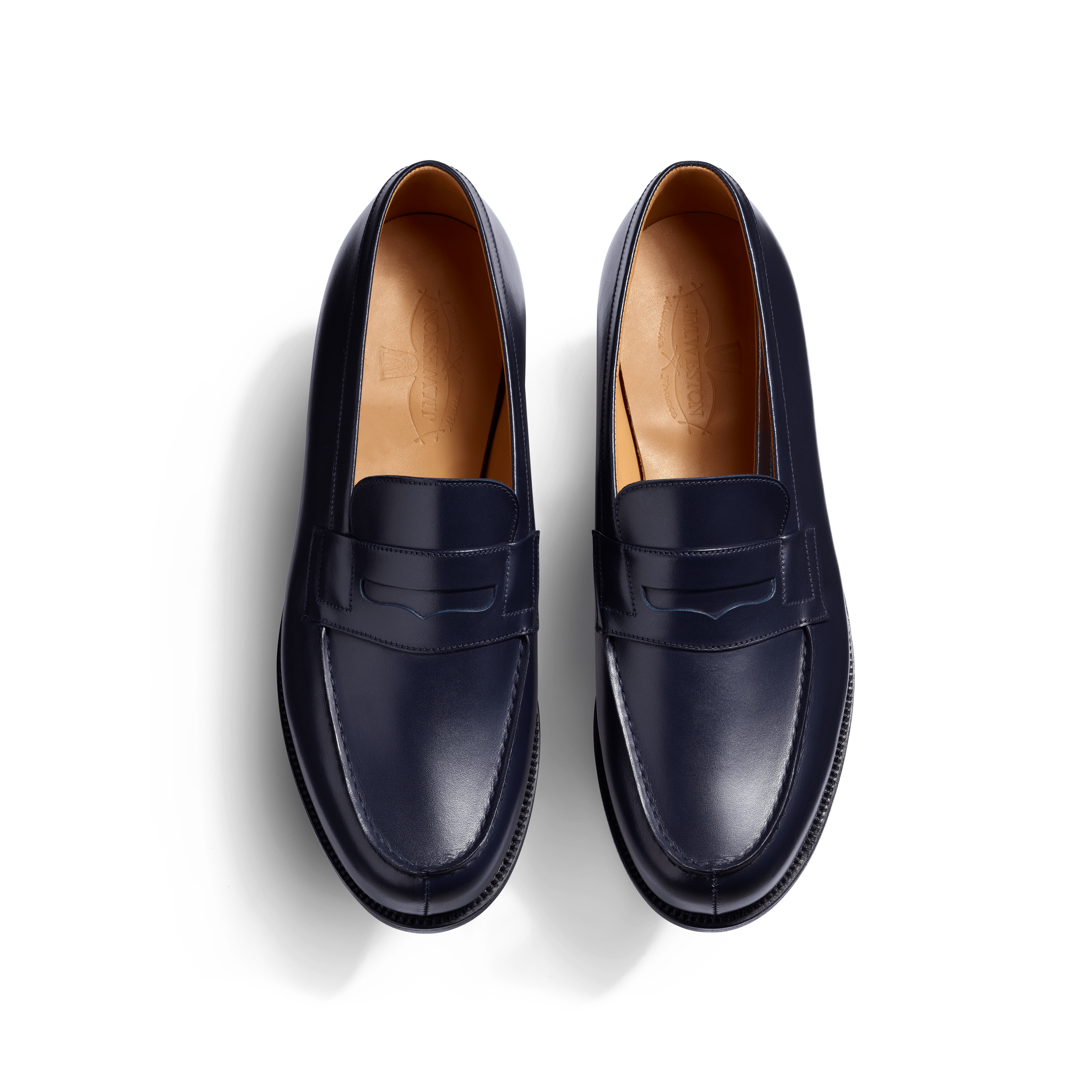 J.M. WESTON ネイビー ローファー Men's Initial navy boxcalf 180 Loafer – J.M. Weston