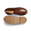 Mocassin 180 commando [femme cuir veau box marron bergeronnette]