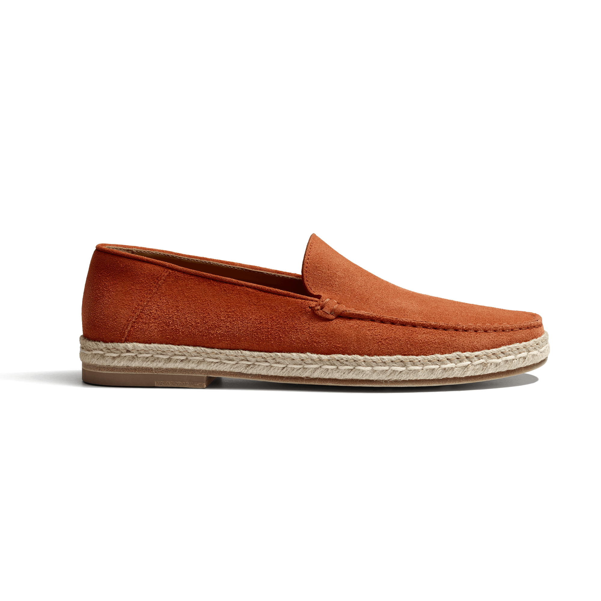 Mocassin Mule Espadrille Uzès [homme cuir veau velours terre battue]