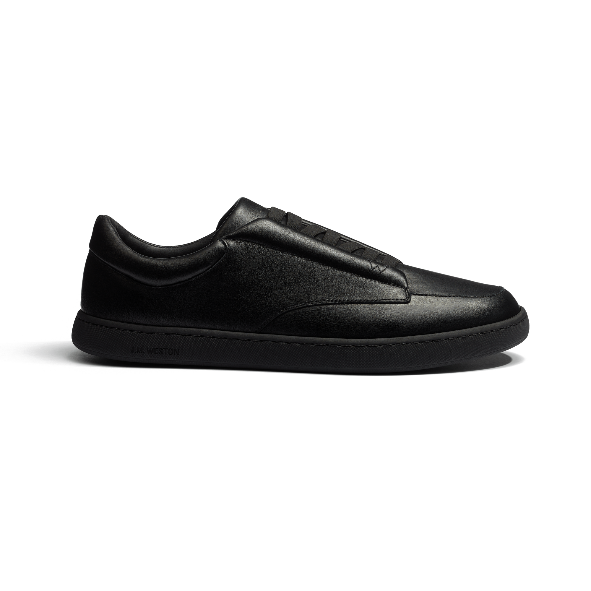 Dress sneaker [Black nappa calfskin]