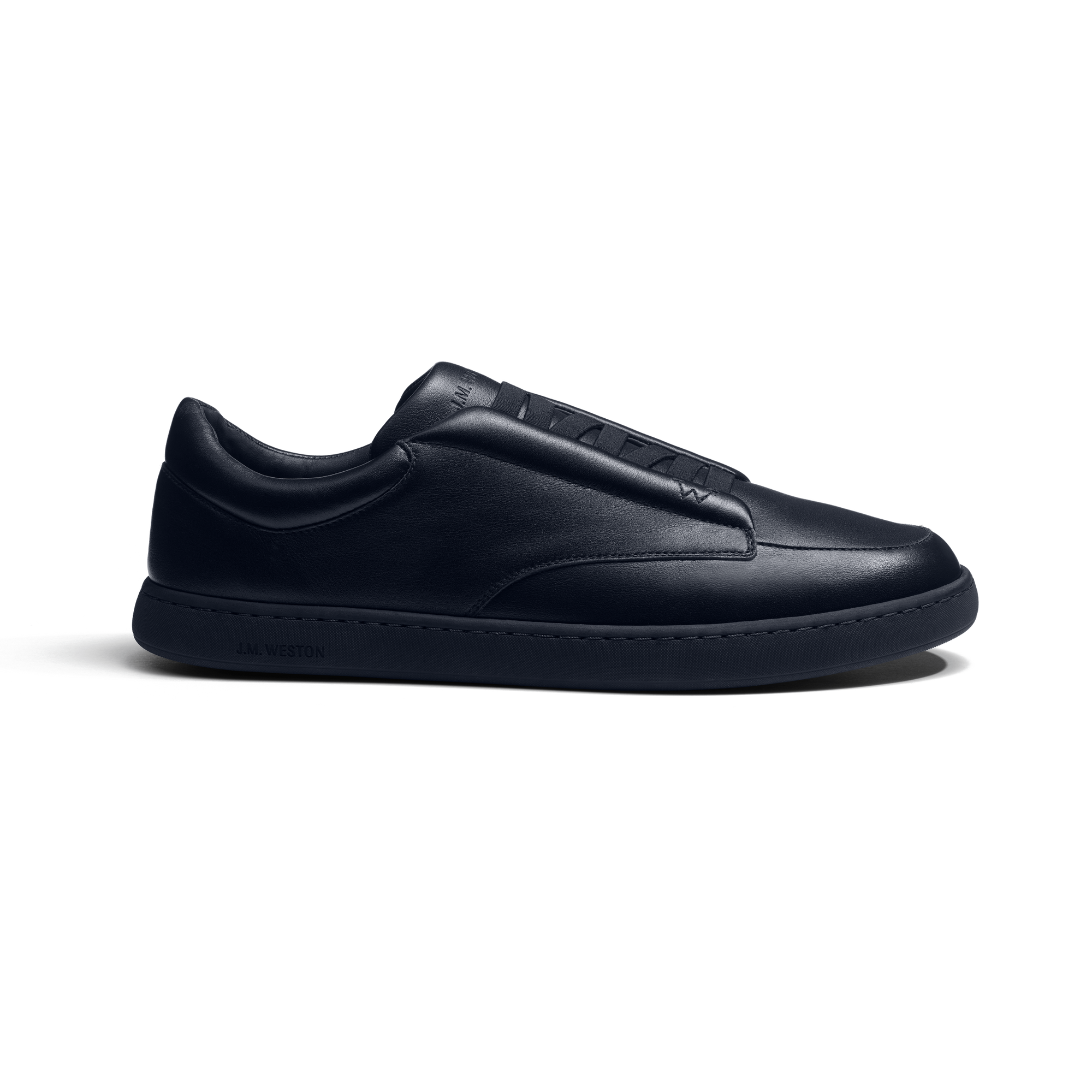 Dress sneaker [cuir veau nappa marine]