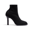 Bottine Knit à talon 9,5cm [femme maille nylon noire]