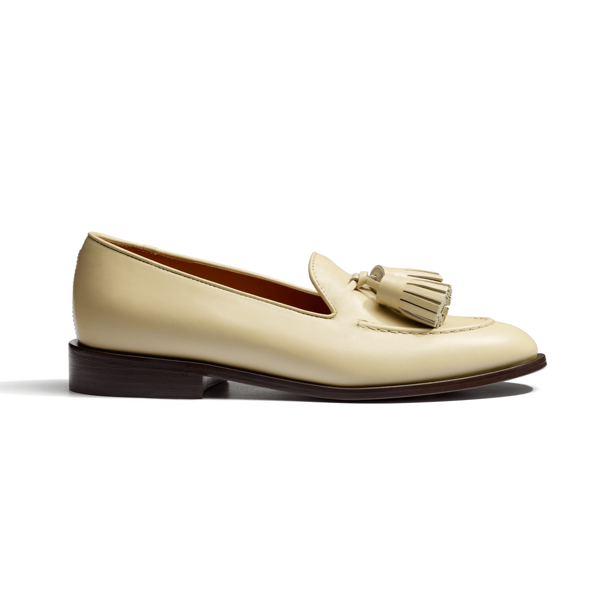 Tassel Loafer [Women Ivory Soft Calfskin]
