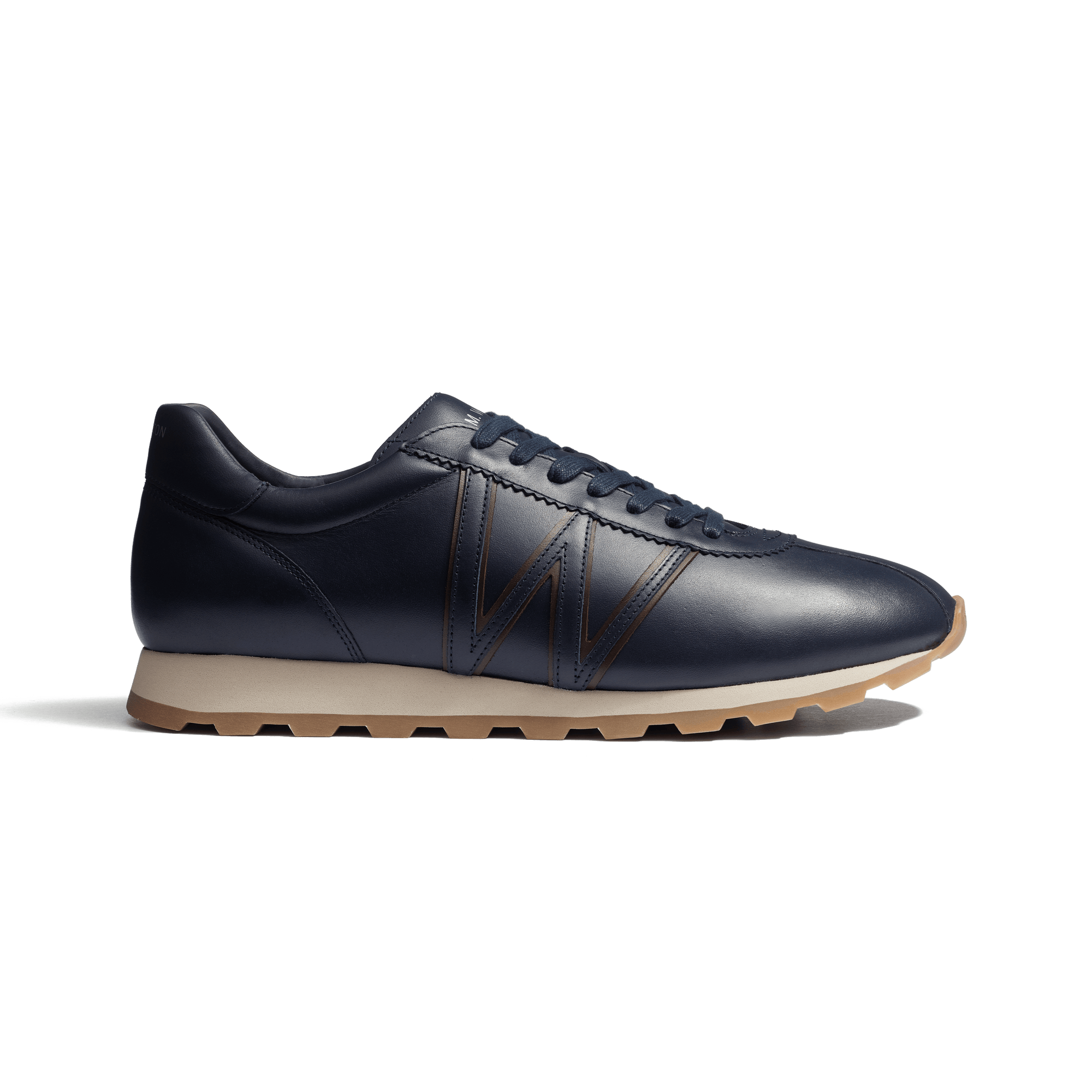 On My Way Sneaker[Navy sport calfskin]