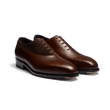 Richelieu Asymétrique Fusain [homme cuir veau nuancé café et veau velours marron]