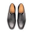 Richelieu bout droit [Homme cuir lisse noir]