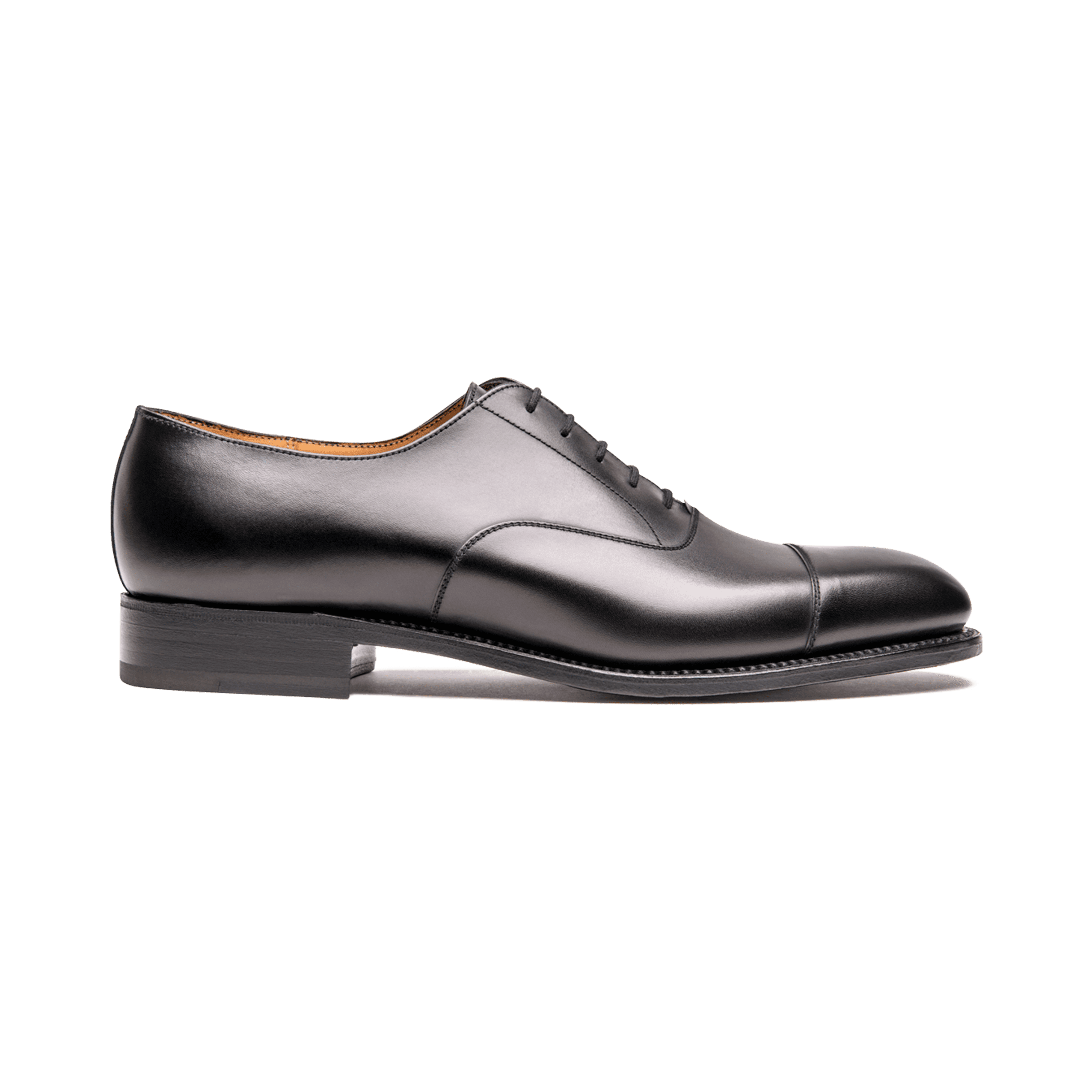 Men's Cap Toe Oxford ShoeBlack Leather | J.M. Weston Men's Cap Toe Oxford ShoeBlack Leather | J.M. Weston