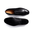 Richelieu bout droit [Homme cuir lisse noir]