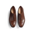Richelieu bout droit [Homme cuir veau box marron bergeronnette]