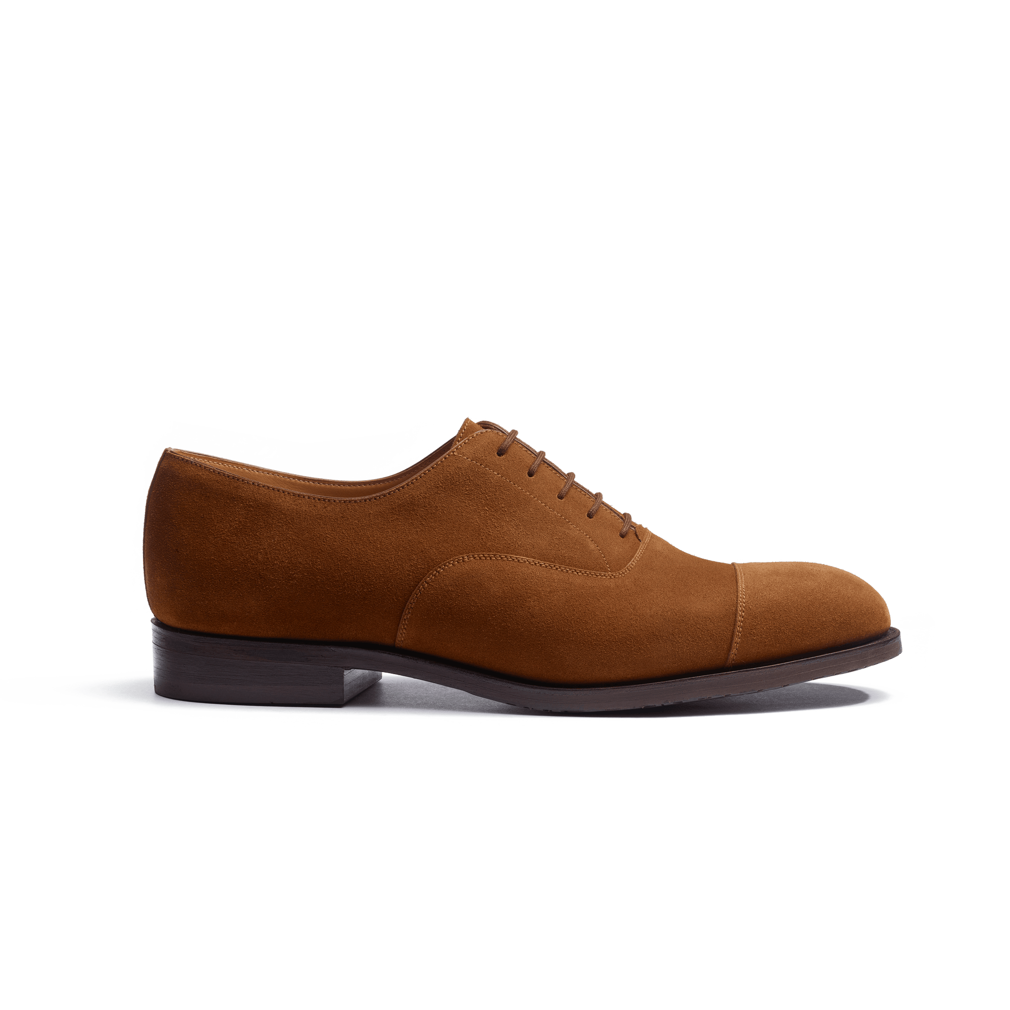 Cap Toe Oxford Shoe [Men Yucca suede calfskin]