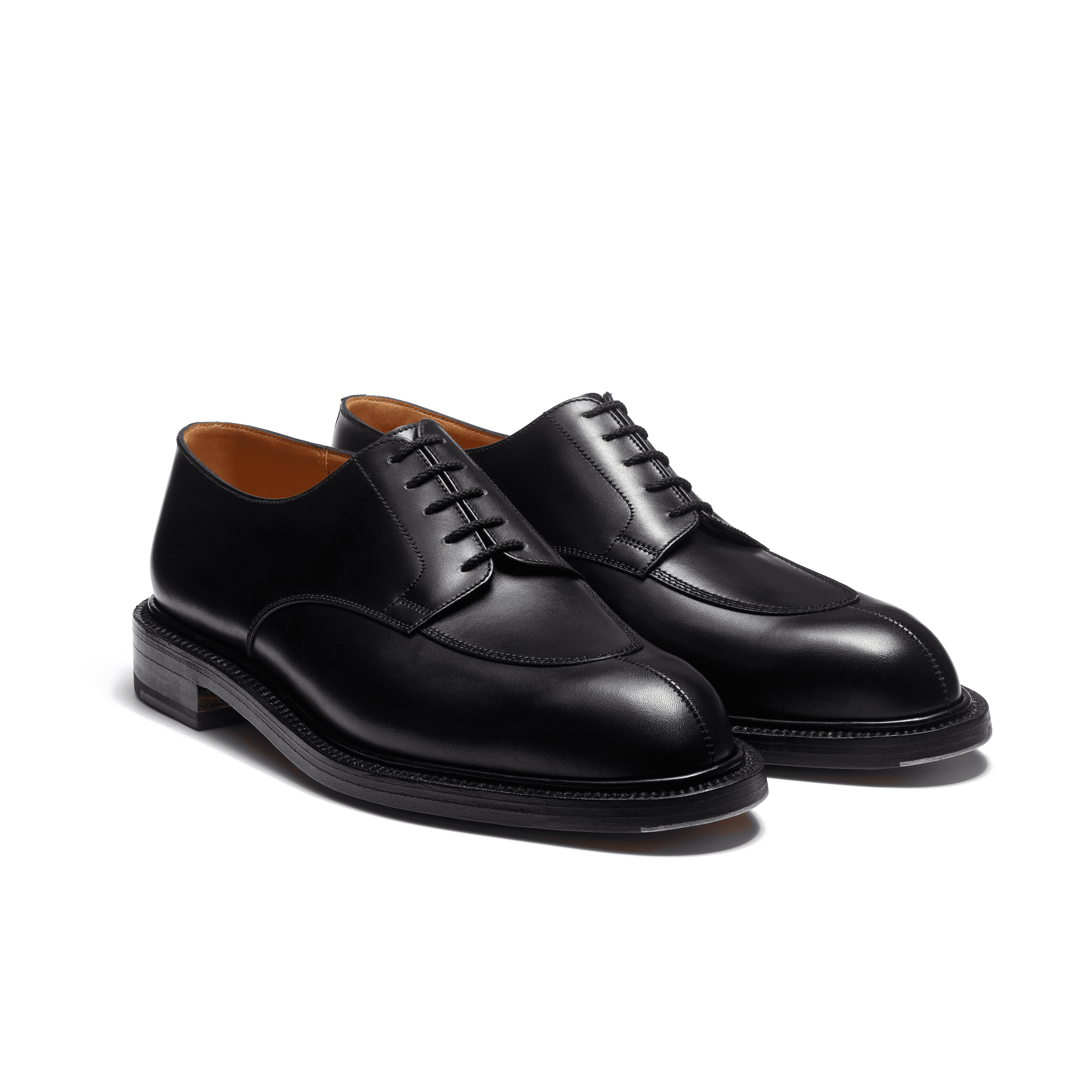 Men's Black Leather Half-Hunt Derby | J.M. Weston Men's Black Leather Half-Hunt Derby | J.M. Weston