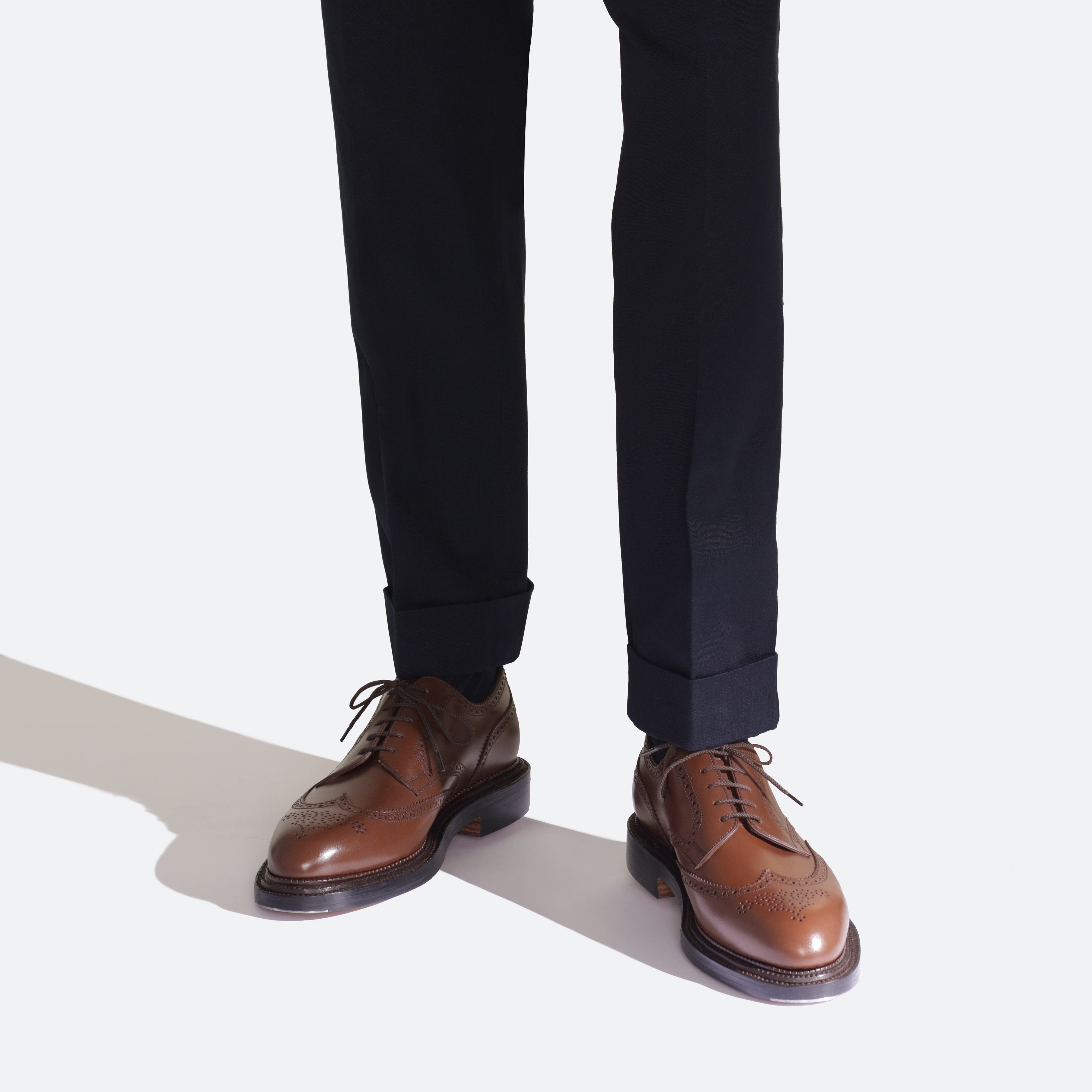 J.M. WESTON 4x4 Derby ブラウン 7ハーフ D J.M. WESTON 4x4 Leather Derby Shoes for Men | MR PORTER