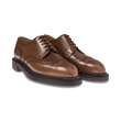 Derby triple semelle [homme cuir lisse marron bergeronnette]