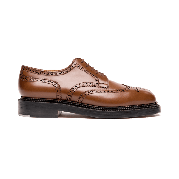Men's Brown Leather Triple Sole Derby – J.M. Weston Men's Brown Leather Triple Sole Derby – J.M. Weston