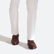 Derby demi-chasse [homme cuir lisse marron bergeronnette]