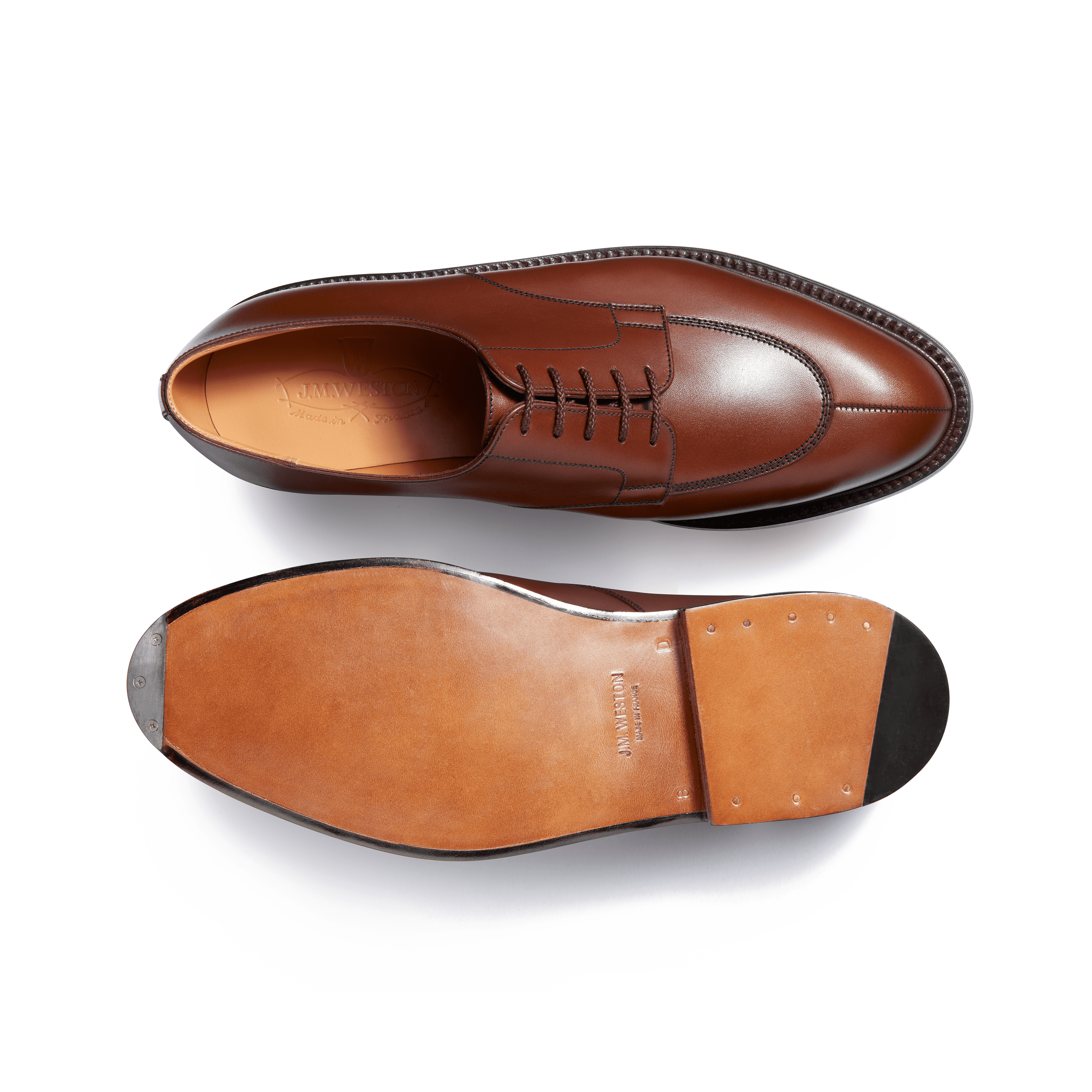 Men's Leather Half-Hunt Derby | J.M. Weston Men's Leather Half-Hunt Derby | J.M. Weston