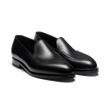 Mocassin Menton [homme cuir lisse noir nuance]