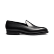 Mocassin Menton [homme cuir lisse noir nuance]