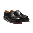 Derby Golf triple semelle [homme cuir lisse noir]