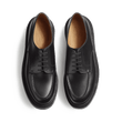Derby Golf triple semelle [homme cuir lisse noir]
