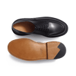 Derby Golf triple semelle [homme cuir lisse noir]