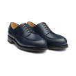 Derby Golf [homme cuir lisse bleu]