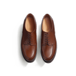 Derby Golf [homme cuir veau lisse marron bergeronnette]