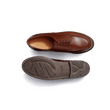 Derby Golf [homme cuir veau lisse marron bergeronnette]