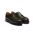 Derby Golf [homme cuir veau box vert]