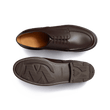 Derby Golf [homme cuir lisse marron mélèze]