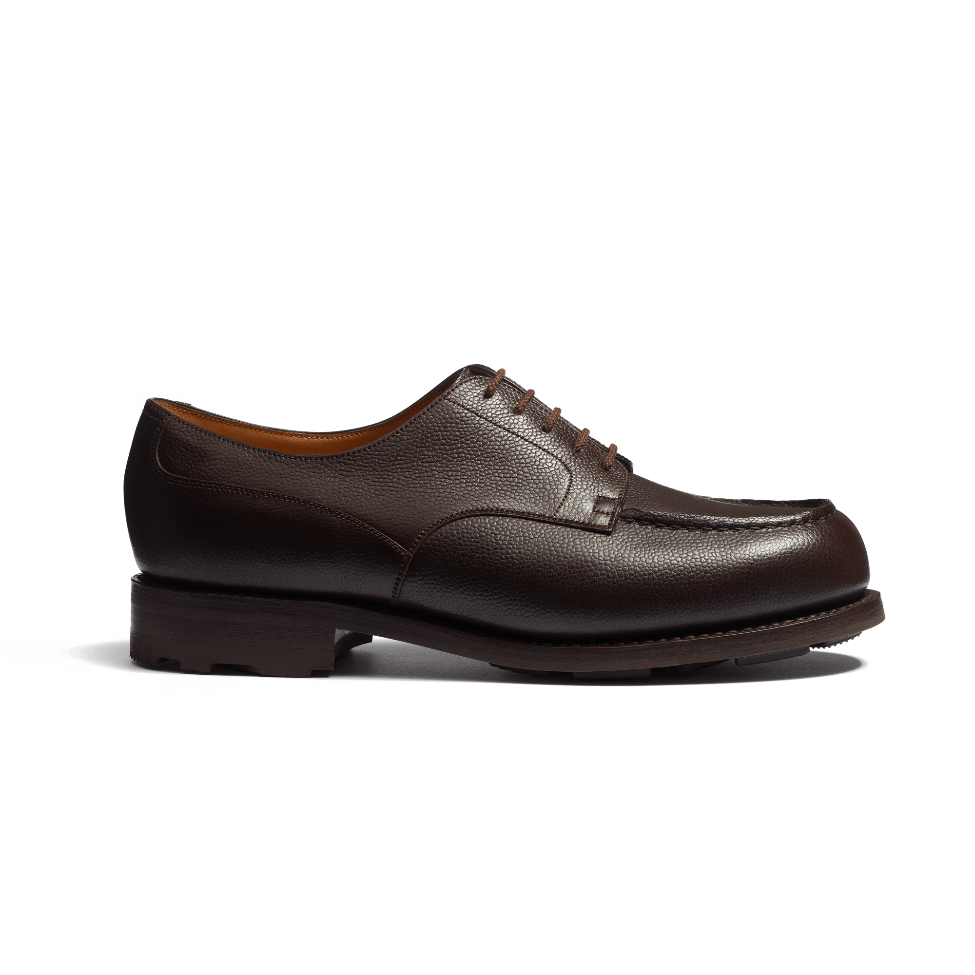 Golf Derby [Men coffee caviar grain calfskin]