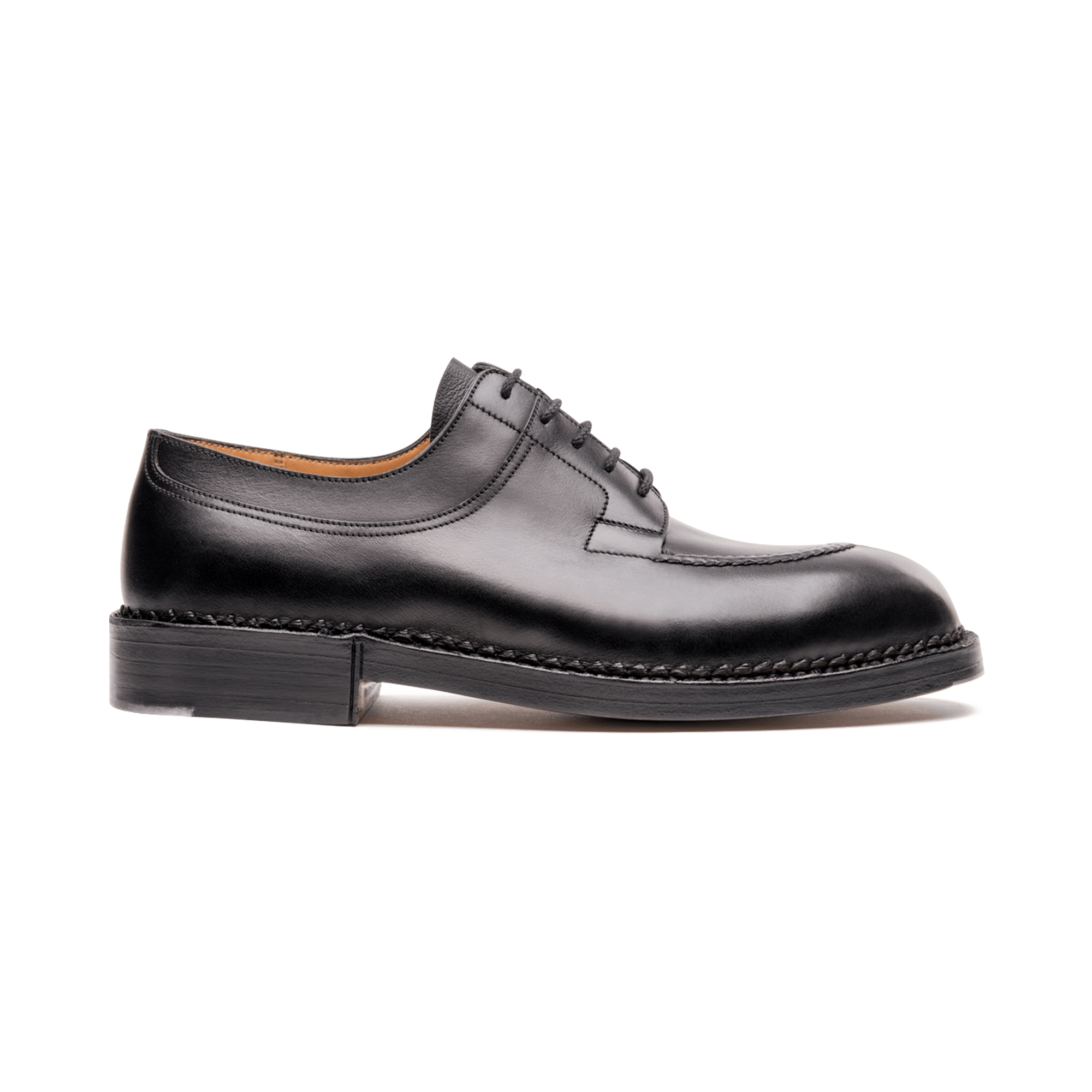 Hunt Derby[Men Black russia finish calfskin]