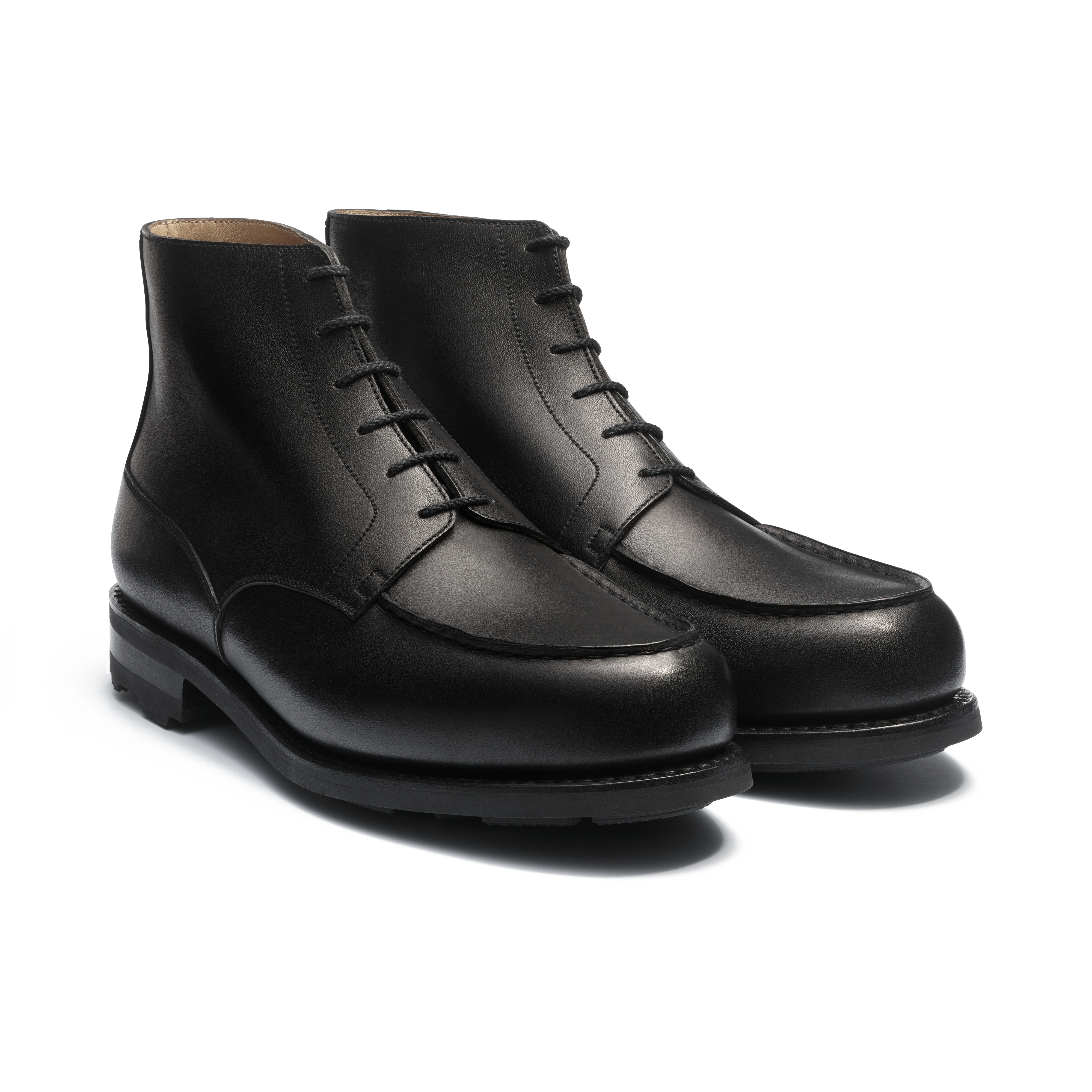 Men's Black Leather High Golf Derby | J.M. Weston Men's Black Leather High Golf Derby | J.M. Weston