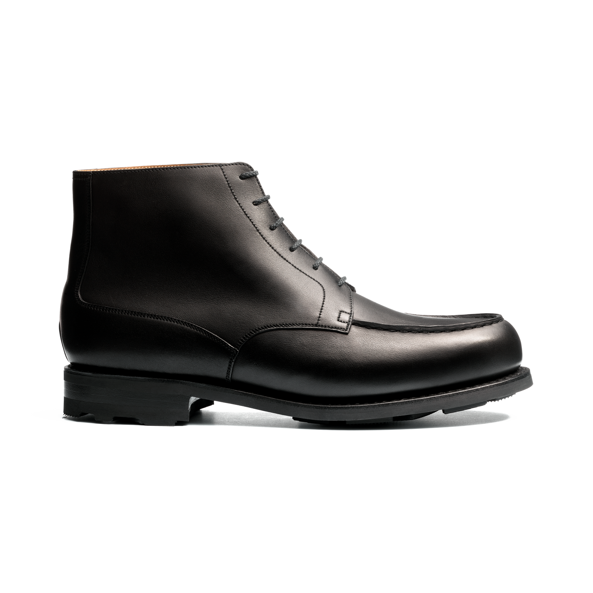 High Golf Derby[Men Black soft calfskin]