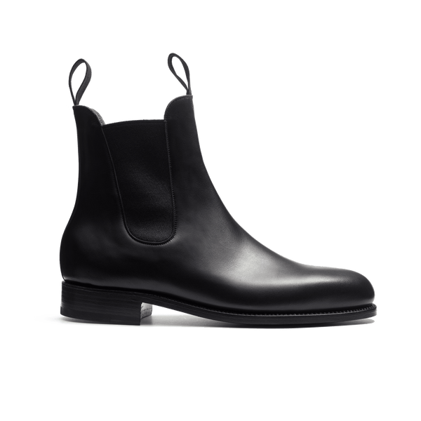 Men's Black Leather Chelsea Boot | J.M. Weston