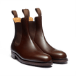 Bottine Cambre semelle gomme [homme cuir veau box marron mélèze]