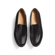 Mocassin 180 [homme cuir lisse noir]