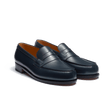 Mocassin 180 [homme cuir lisse bleu]