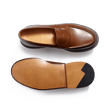 Mocassin 180 Triple semelle [homme cuir lisse marron bergeronnette]