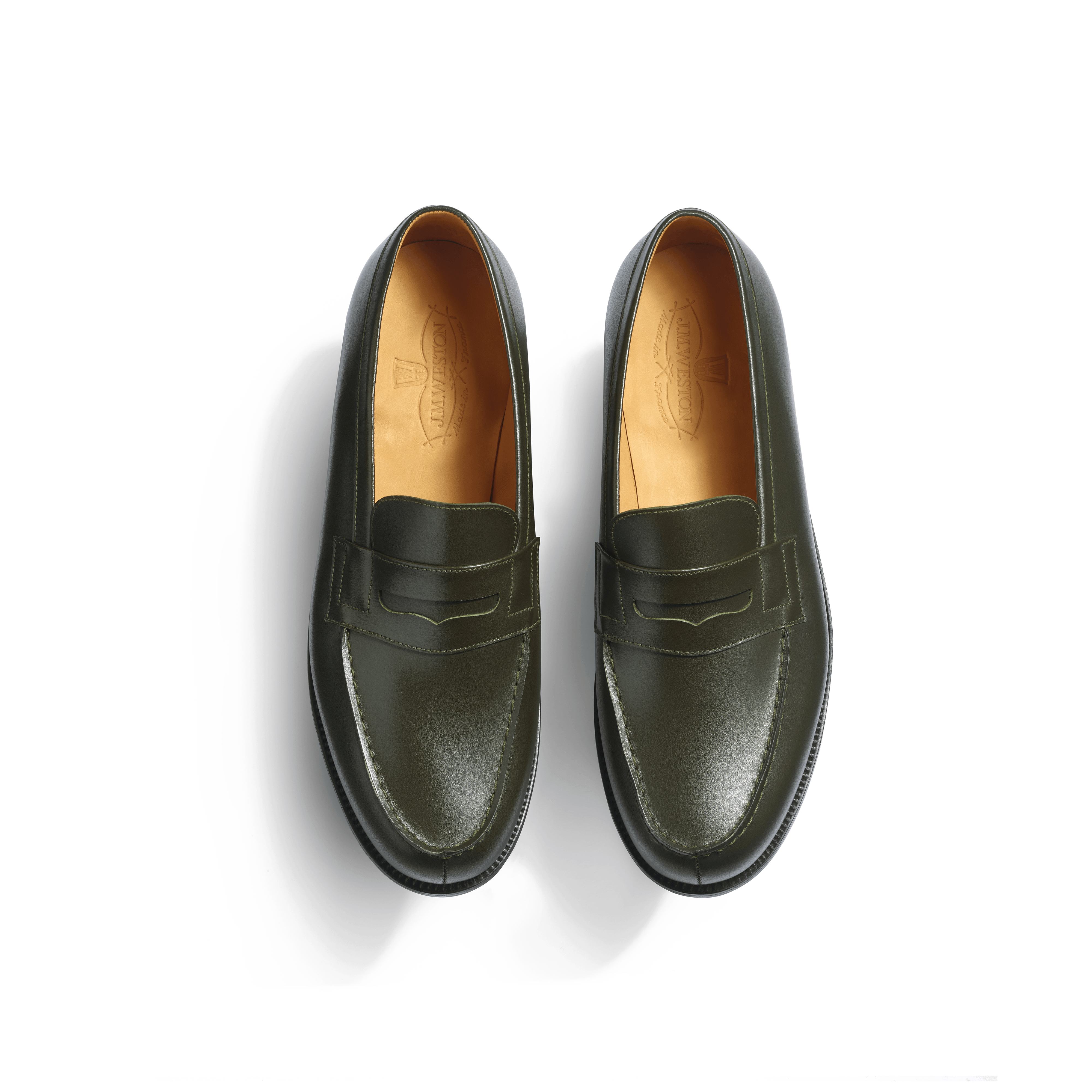 Men's Green Leather 180 Loafer | J.M. Weston Men's Green Leather 180 Loafer | J.M. Weston