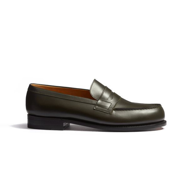 Men's Green Leather 180 Loafer – J.M. Weston