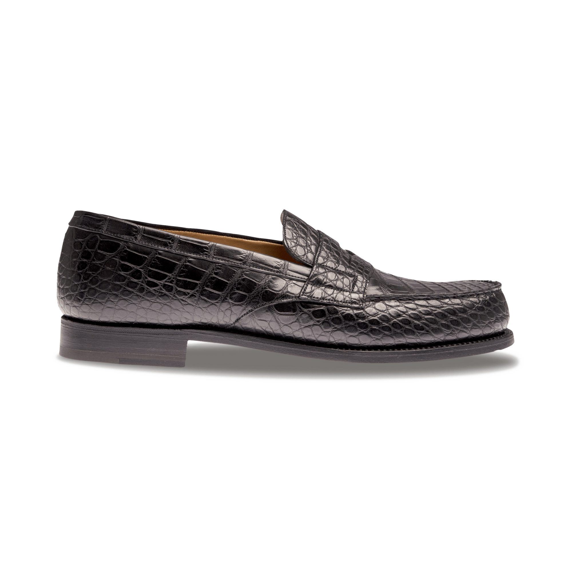 Mocassin 180 [homme Alligator noir]